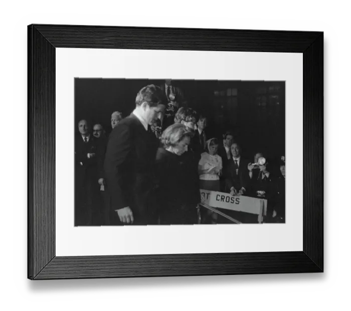 Framed Print : RFK's Funeral