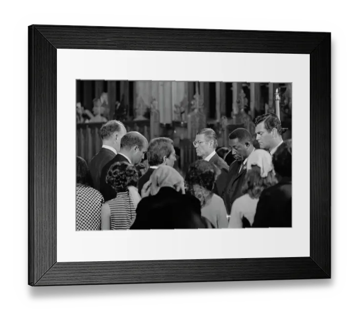 Framed Print : RFK's Funeral