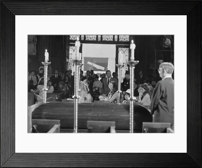Framed Print : RFK's Funeral Framed Print : RFK's Funeral