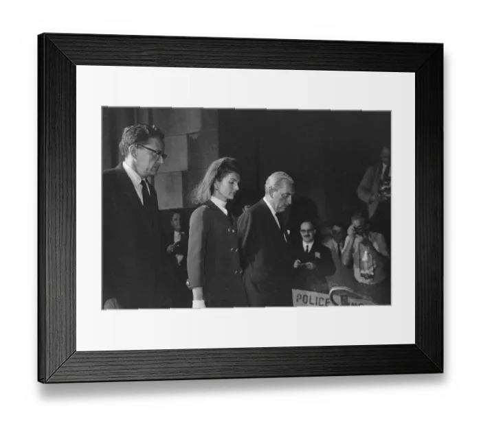 Framed Print : RFK's Funeral