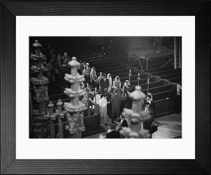 Framed Print : RFK's Funeral Framed Print : RFK's Funeral