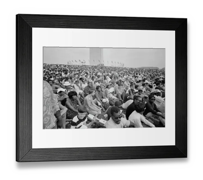 Framed Print : Poor People's Campaign Framed Print : Poor People's Campaign