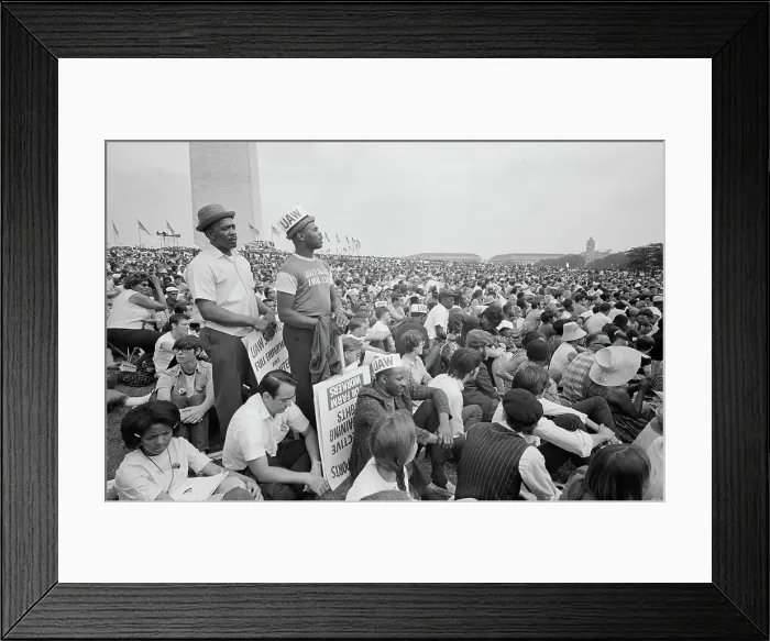 Framed Print : Poor People's Campaign Framed Print : Poor People's Campaign