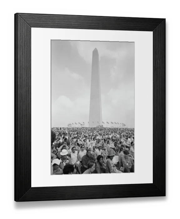 Framed Print : Poor People's Campaign Framed Print : Poor People's Campaign