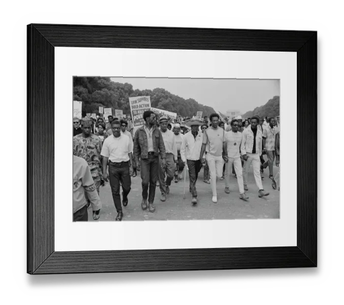 Framed Print : Poor People's Campaign Framed Print : Poor People's Campaign