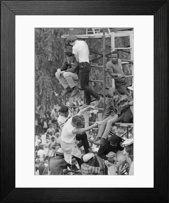 Framed Print : Poor People's Campaign Framed Print : Poor People's Campaign