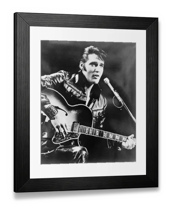 Framed Print : June 27, 1968, Burbank, Elvis Presley