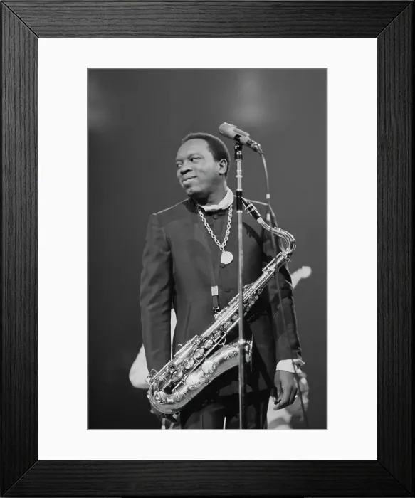 Framed Print : King Curtis Framed Print : King Curtis