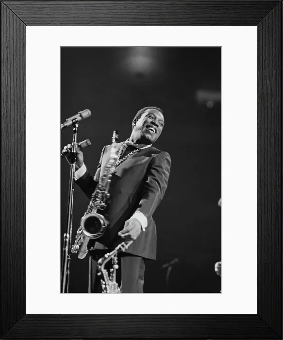 Framed Print : King Curtis Framed Print : King Curtis