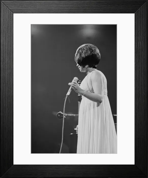 Framed Print : Aretha Franklin Framed Print : Aretha Franklin