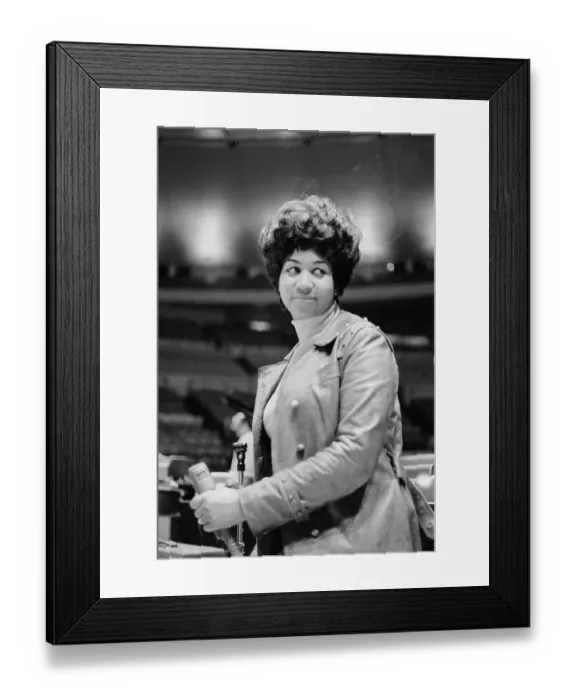 Framed Print : Aretha Franklin Framed Print : Aretha Franklin