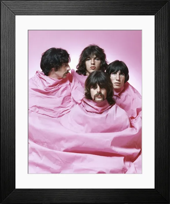 Framed Print : Pink Floyd In Pink Framed Print : Pink Floyd In Pink