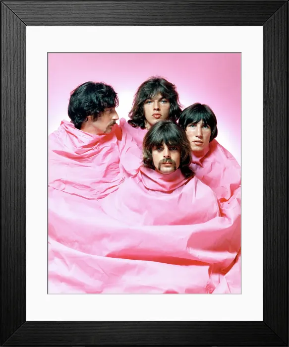 Framed Print : Pink Floyd In Pink Framed Print : Pink Floyd In Pink
