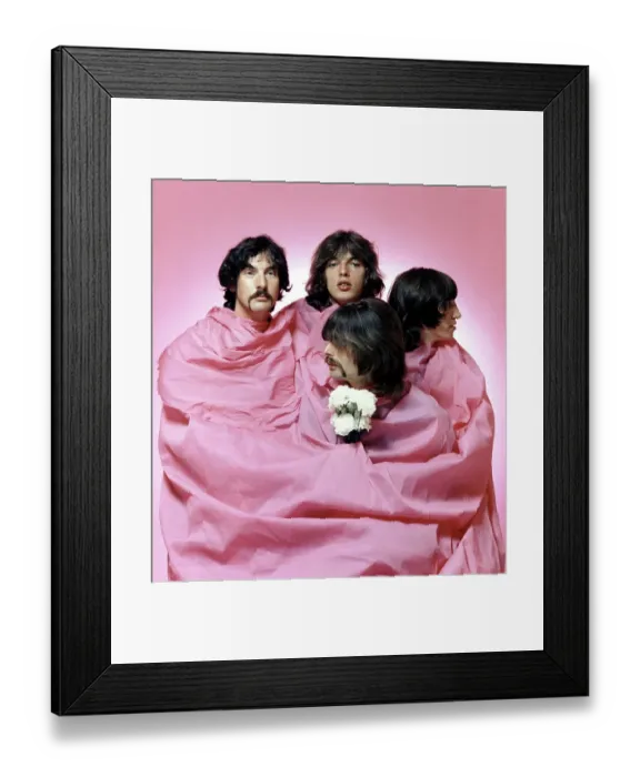 Framed Print : Pink Floyd In Pink Framed Print : Pink Floyd In Pink
