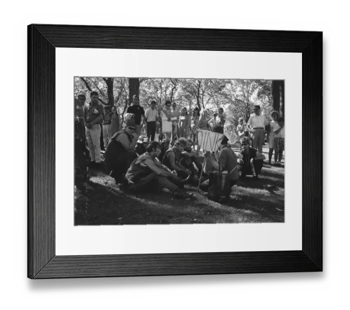 Framed Print : Protestors Congregate During The 68 DNC Framed Print : Protestors Congregate During The 68 DNC