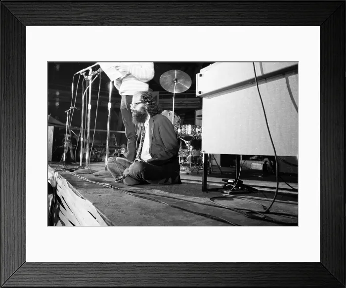 Framed Print : Allen Ginsberg Protests During The DNC In 68 Framed Print : Allen Ginsberg Protests During The DNC In 68
