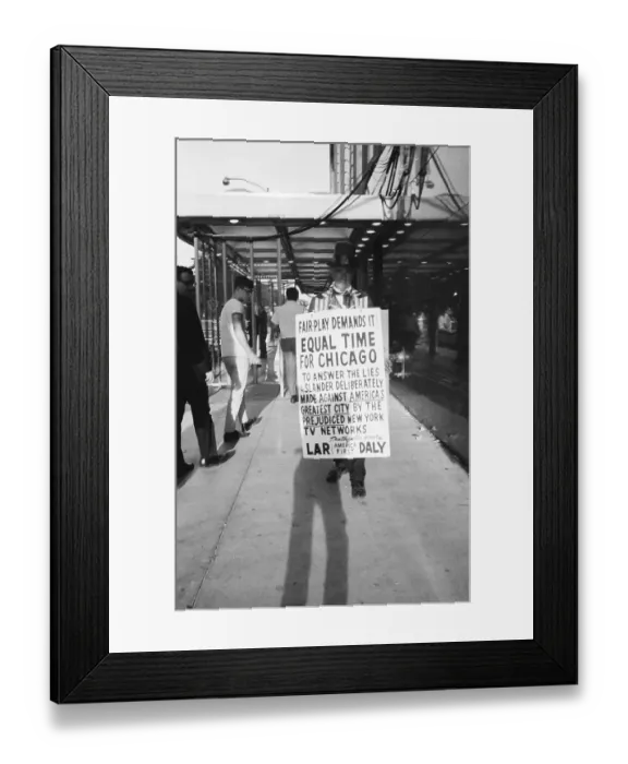 Framed Print : Protestor Arrested At The DNC In 68 Framed Print : Protestor Arrested At The DNC In 68