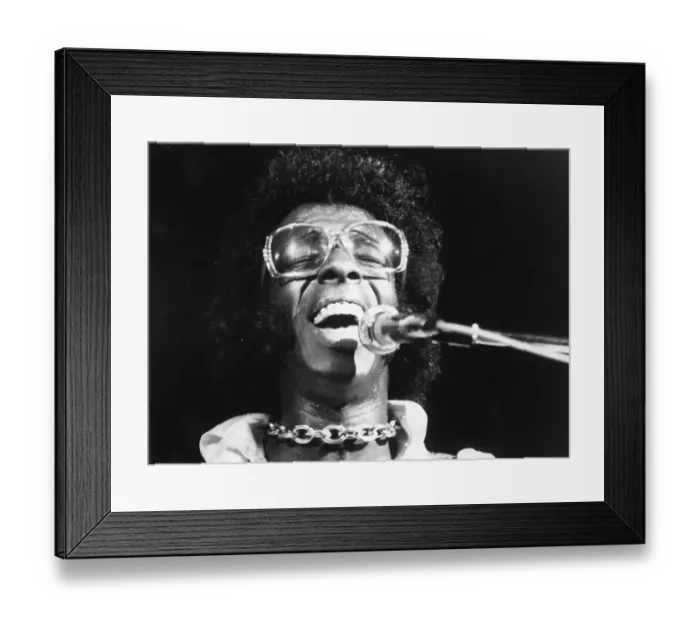 Framed Print : Sly Stone At Woodstock Framed Print : Sly Stone At Woodstock
