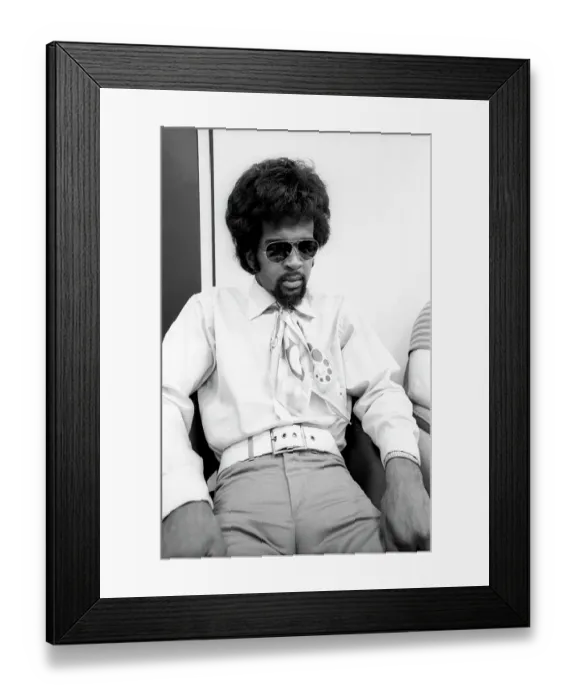 Framed Print : Larry Graham At CBS Studios