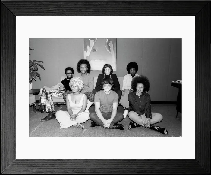 Framed Print : Sly And The Family Stone Portrait Framed Print : Sly And The Family Stone Portrait
