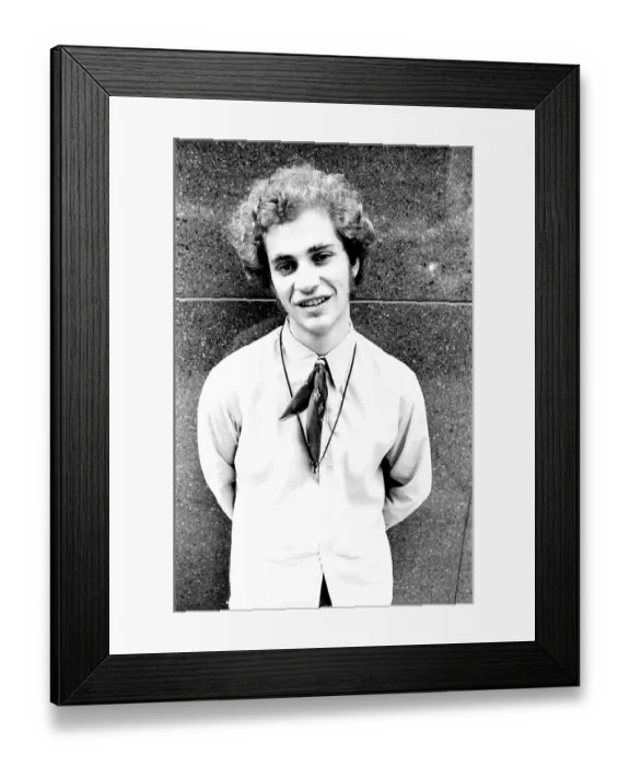 Framed Print : Stu Levine Portrait At CBS Records Framed Print : Stu Levine Portrait At CBS Records