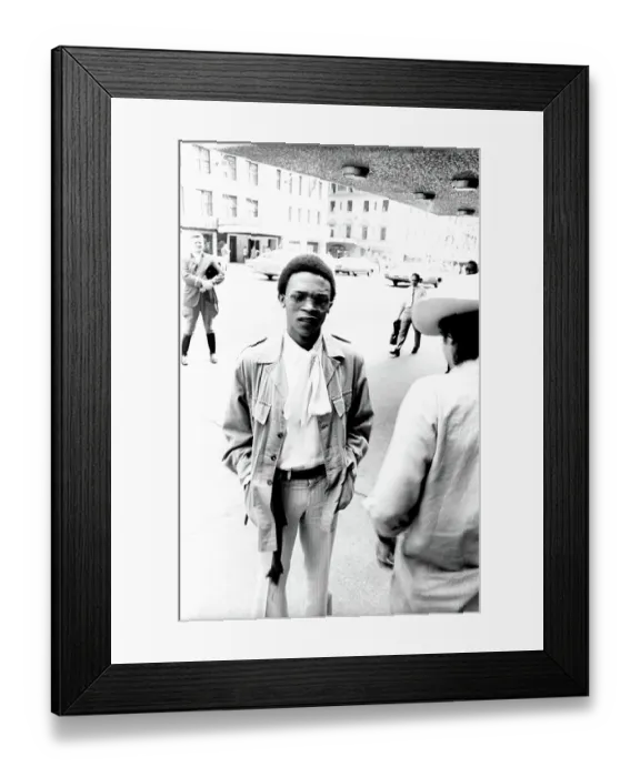 Framed Print : Hugh Masekala At CBS Records Framed Print : Hugh Masekala At CBS Records
