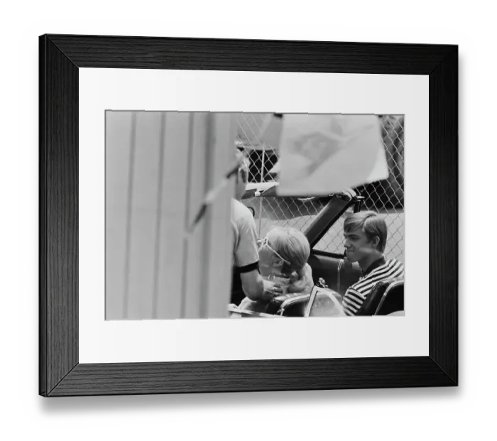 Framed Print : On The Set Of Winning Framed Print : On The Set Of Winning