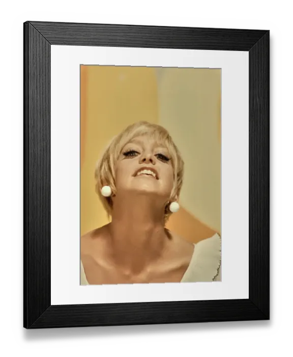 Framed Print : Goldie Hawn, American Actress Framed Print : Goldie Hawn, American Actress