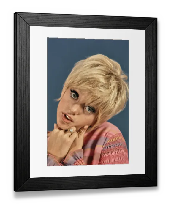 Framed Print : Goldie Hawn, American Actress Framed Print : Goldie Hawn, American Actress