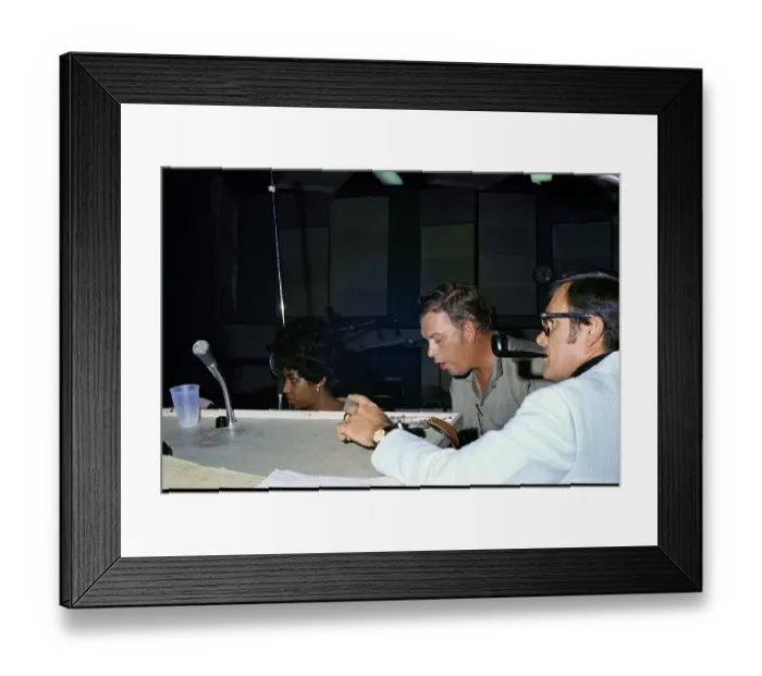 Framed Print : Aretha Franklin In The Studio Framed Print : Aretha Franklin In The Studio
