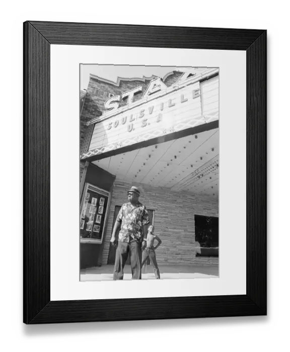 Framed Print : Rufus Thomas At Stax Records Framed Print : Rufus Thomas At Stax Records