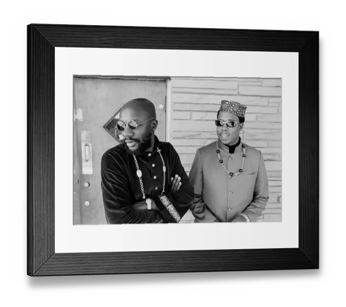 Framed Print : Isaac Hayes And Eddie Floyd Framed Print : Isaac Hayes And Eddie Floyd