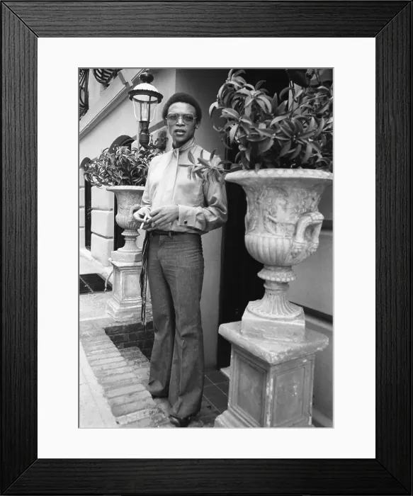 Framed Print : Hugh Masekela Portrait Session Framed Print : Hugh Masekela Portrait Session