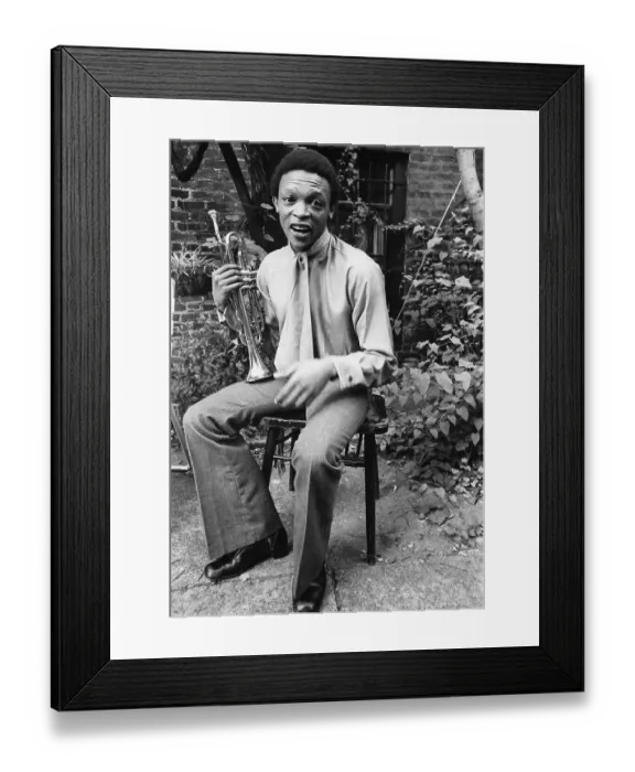 Framed Print : Hugh Masekela Portrait Session Framed Print : Hugh Masekela Portrait Session