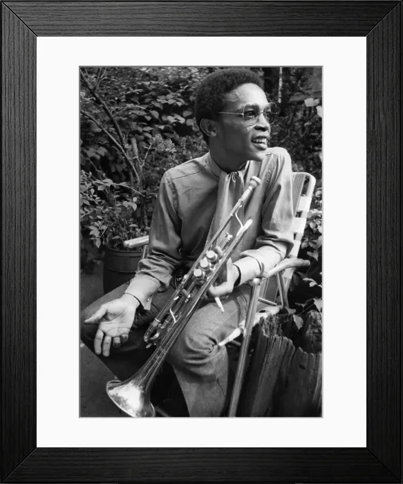 Framed Print : Hugh Masekela Portrait Session Framed Print : Hugh Masekela Portrait Session