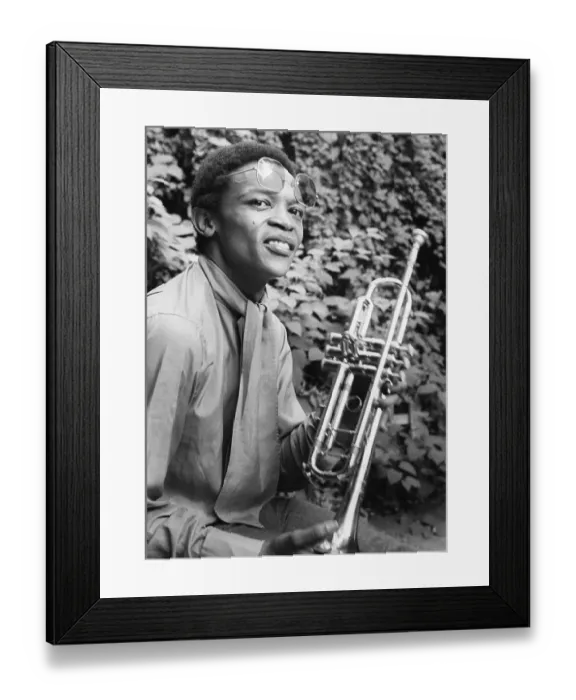Framed Print : Hugh Masekela Portrait Session Framed Print : Hugh Masekela Portrait Session