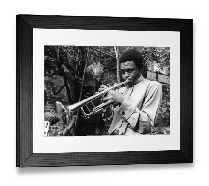Framed Print : Hugh Masekela Portrait Session Framed Print : Hugh Masekela Portrait Session