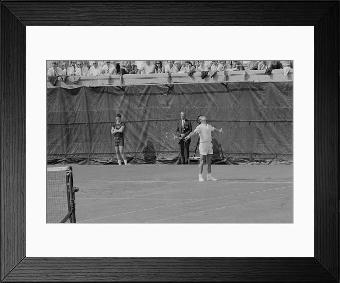 Framed Print : 1968 U.S. Open - Men's Singles Quarterfinal Framed Print : 1968 U.S. Open - Men's Singles Quarterfinal