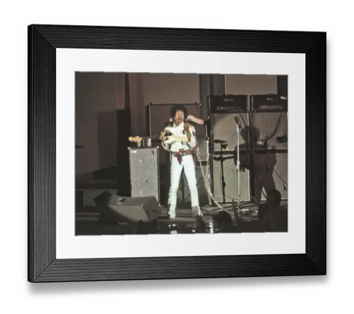 Framed Print : Jimi Hendrix Performing Framed Print : Jimi Hendrix Performing