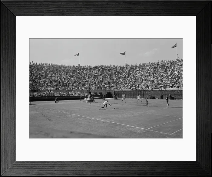 Framed Print : 1968 U.S. Open - Men's Doubles Framed Print : 1968 U.S. Open - Men's Doubles