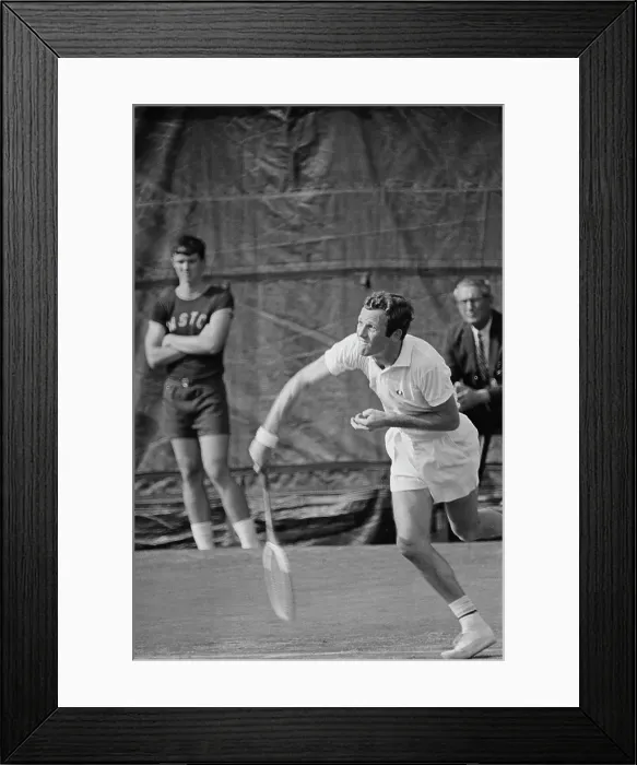 Framed Print : 1968 U.S. Open - Men's Singles Quarterfinal Framed Print : 1968 U.S. Open - Men's Singles Quarterfinal