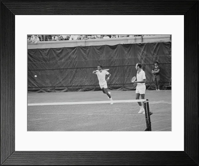 Framed Print : 1968 U.S. Open - Men's Doubles Framed Print : 1968 U.S. Open - Men's Doubles