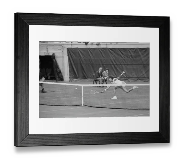 Framed Print : 1968 U.S. Open - Women's Singles Semifinal Framed Print : 1968 U.S. Open - Women's Singles Semifinal