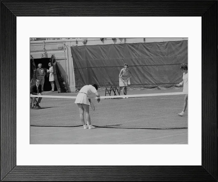 Framed Print : 1968 U.S. Open - Women's Singles Semifinal Framed Print : 1968 U.S. Open - Women's Singles Semifinal