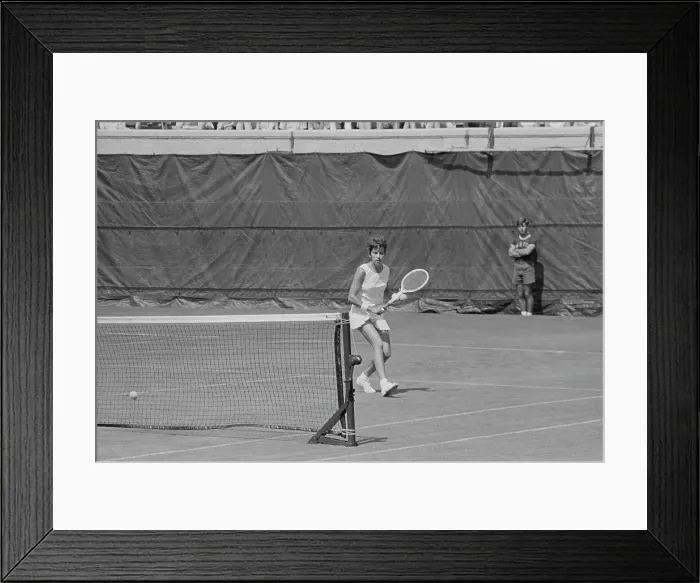 Framed Print : 1968 U.S. Open - Women's Singles Semifinal Framed Print : 1968 U.S. Open - Women's Singles Semifinal