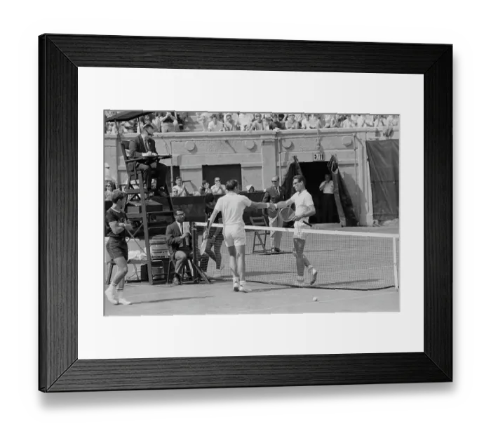 Framed Print : 1968 U.S. Open - Men's Singles Quarterfinal Framed Print : 1968 U.S. Open - Men's Singles Quarterfinal
