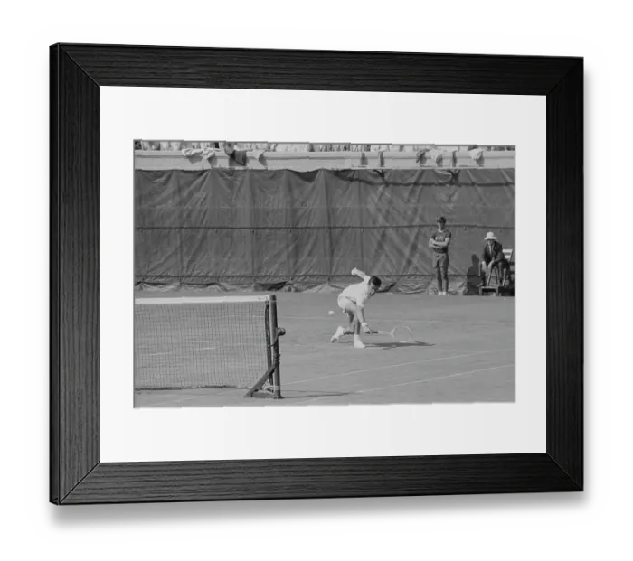 Framed Print : 1968 U.S. Open - Men's Singles Quarterfinal Framed Print : 1968 U.S. Open - Men's Singles Quarterfinal