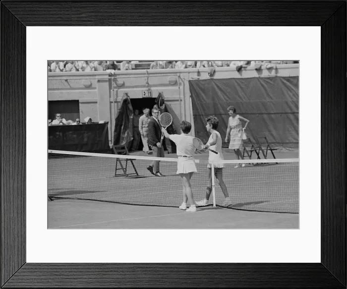 Framed Print : 1968 U.S. Open - Women's Singles Semifinal Framed Print : 1968 U.S. Open - Women's Singles Semifinal