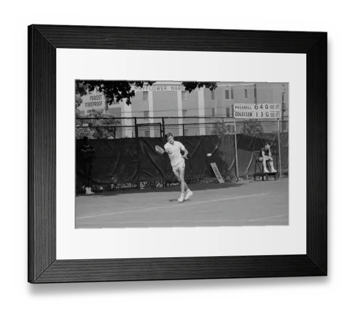 Framed Print : 1968 U.S. Open - Men's Singles Second Round Framed Print : 1968 U.S. Open - Men's Singles Second Round