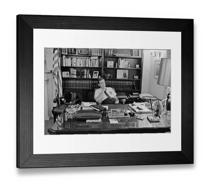 Framed Print : Edmund Muskie, US Senator From Maine Framed Print : Edmund Muskie, US Senator From Maine